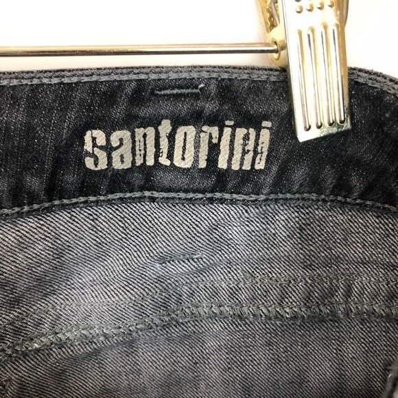 Silver Jeans Santorini Washed Black Crop Jeans 36 - Picture 4 of 8